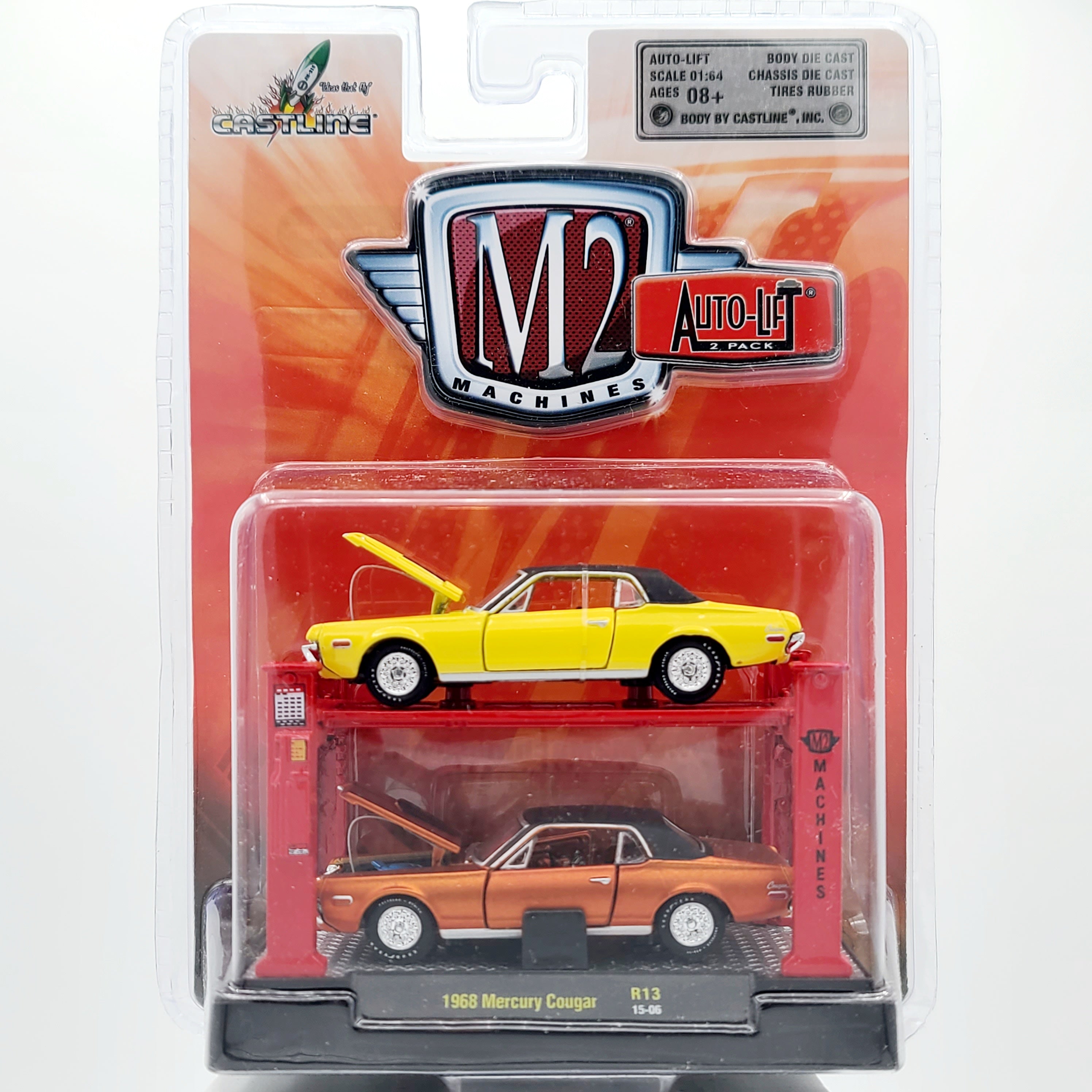 M2 Machines '68 Mercury Cougar - 1:64 (2015 M2 Auto-Lift Release 13)
